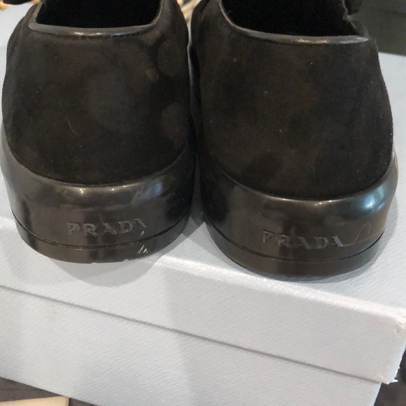 Prada Calzature suede bow slip-on - Picture 6 of 9